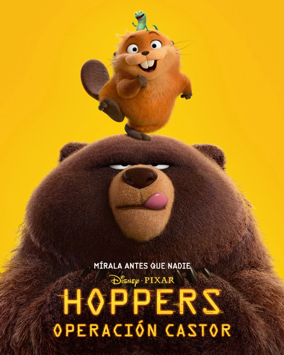 Poster Hoppers: Operación Castor